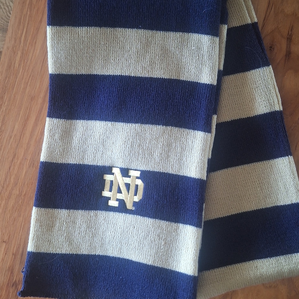 Notre Dame Unisex Winter Scarf Soft Athletic Football
